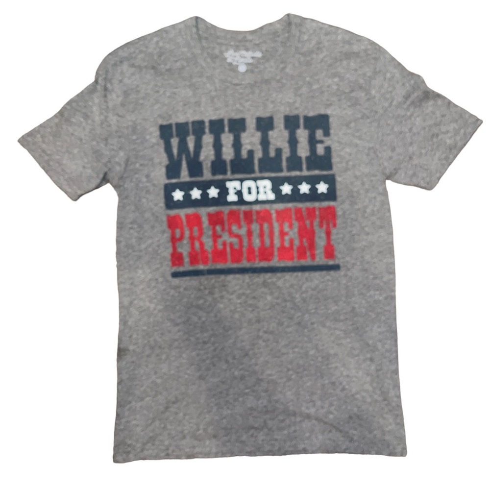 Super Soft Willie for President shirt in mens small. Willie Nelson